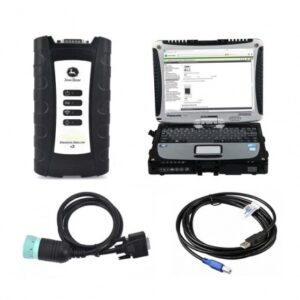V5.3 John Deere Service Advisor EDL V3 Electronic Data Link Truck Diagnostic Kit Plus Panasonic CF19 I5 Laptop
