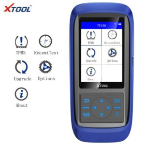 XTOOL TP150 Tire Pressure Monitoring System OBD2 TPMS Diagnostic Scanner Tool TPMS Program 15&433 MHZ Sensor