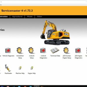 JCB ServiceMaster 4 - v1.73.3 JCB Diagnostic Software -2018 Latest Version !