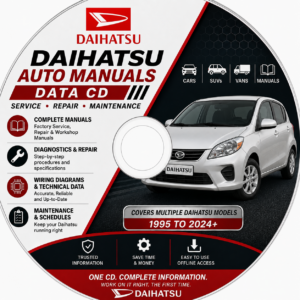 1990 Daihatsu Shop Manual