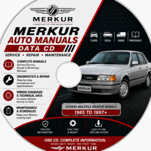 1986 Merkur Shop Manual