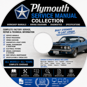 1982 Plymouth Shop Manual