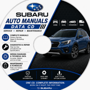 2007 Subaru Shop Manual