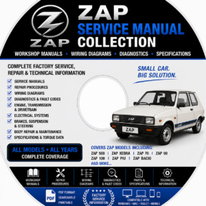 2011 ZAP Shop Manual